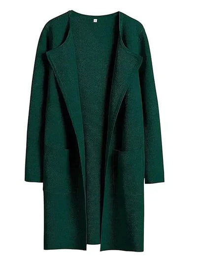 Elfriede | Elegant og Sofistikeret Lang Frakke