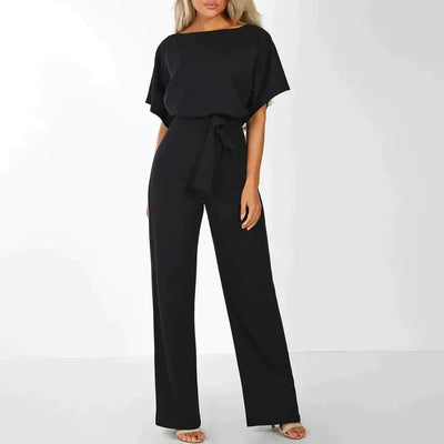Birthe | Stilfuld Jumpsuit med brede ben