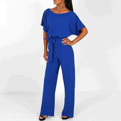Birthe | Stilfuld Jumpsuit med brede ben