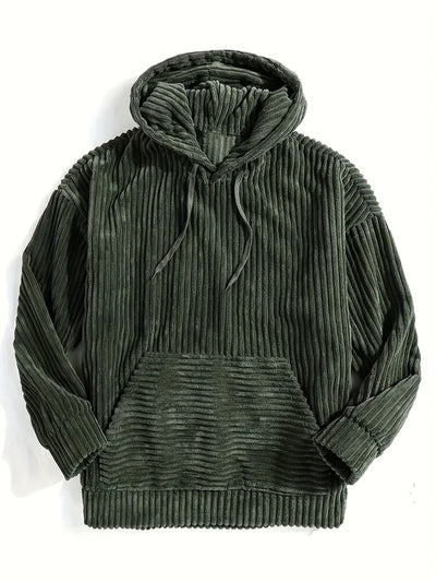 Sigrun | Ribbet Hættetrøje Pullover