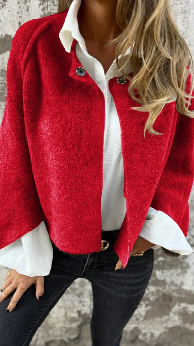 Celeste | Stilfuld Casual Chic Fleecefrakke