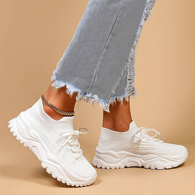 Sandra | Åndbare Strikkede Sneakers