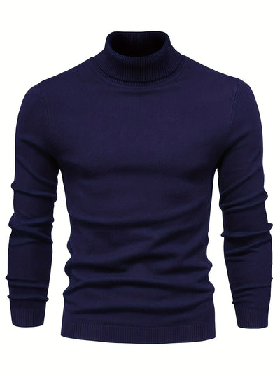 Jens | Stilfuld rullekravesweater