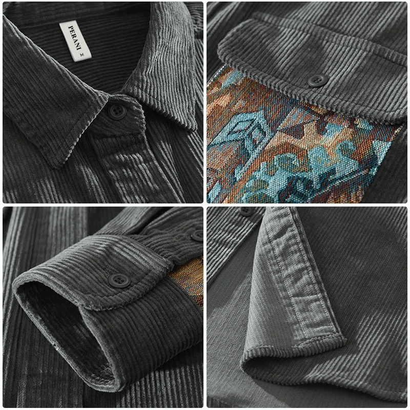 Julian | Casual Corduroy Skjorte