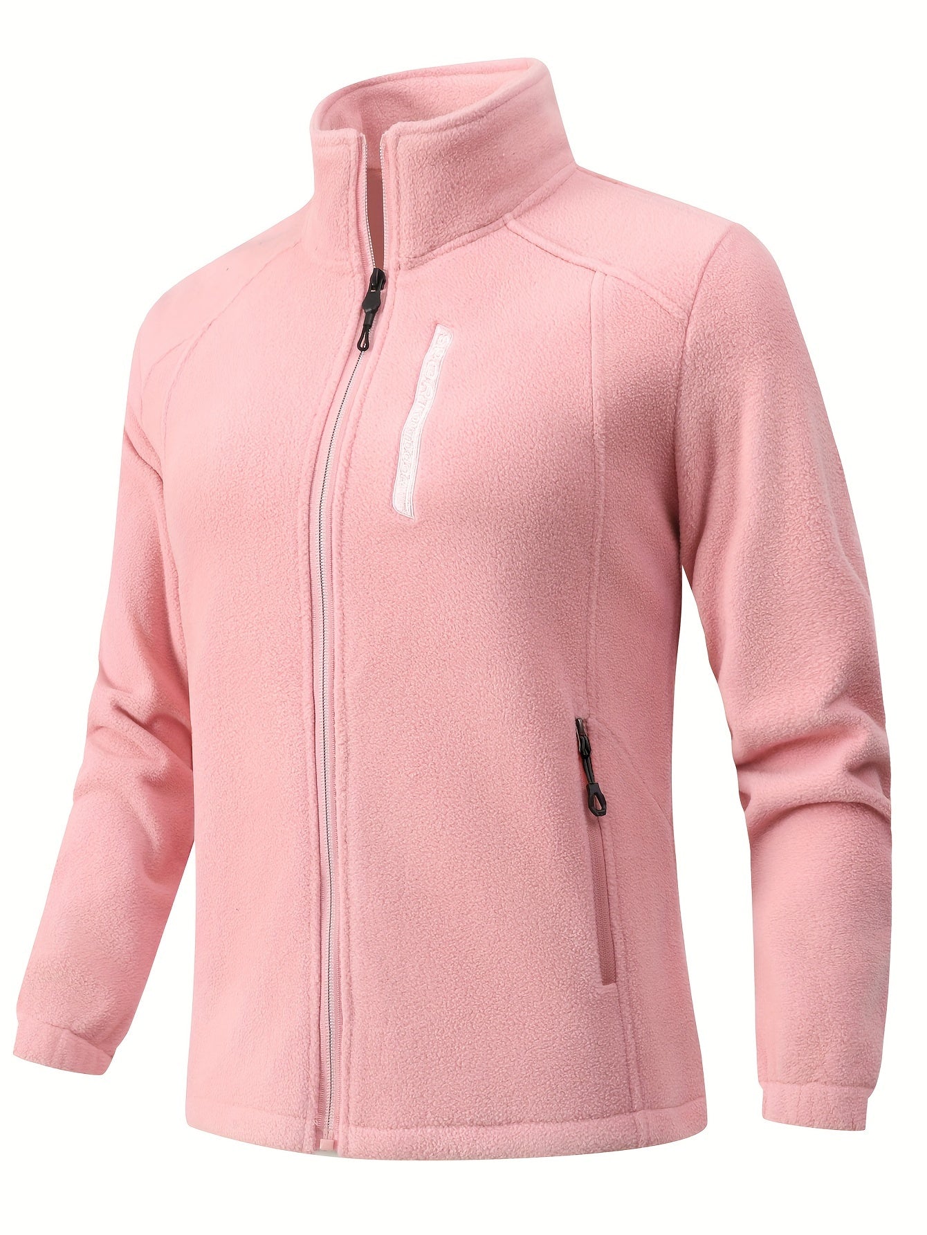Chloé™ – Ensfarvet Varmt Fleecevest