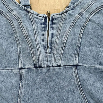 Serafina | Elegant Denim Bodycon Kjole