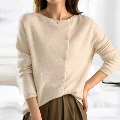 Camille™ – Elegant cardigan i uld