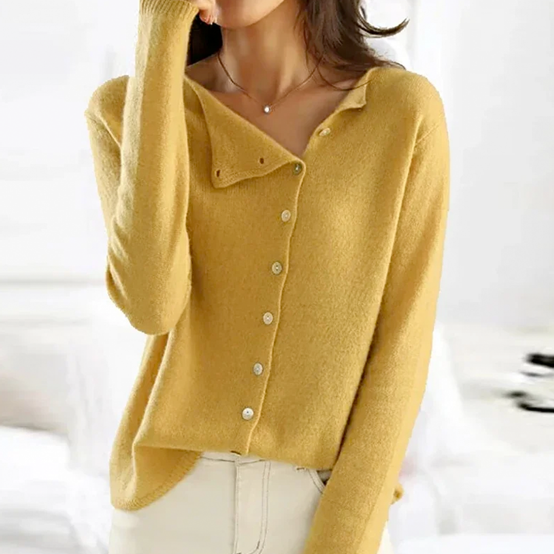 Camille™ – Elegant cardigan i uld