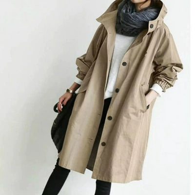 Mandy™ – Elegant og Vandafvisende Trenchcoat