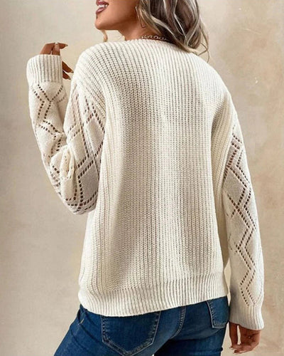 Mathilde | Stilfuld V-Hals Sweater
