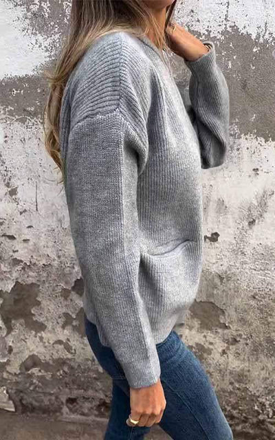 Ulrike | Stilfuld cardigan med lynlås