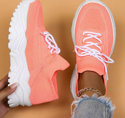 Sandra | Åndbare Strikkede Sneakers