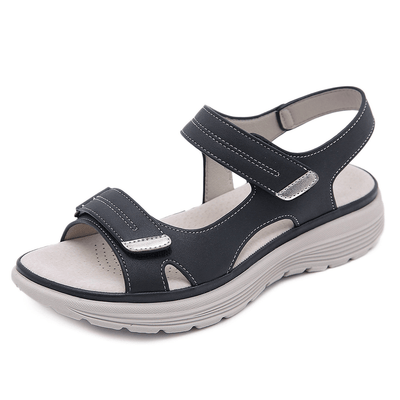 Rasmine | Stilfulde Sandaler med Justerbar Velcrorem