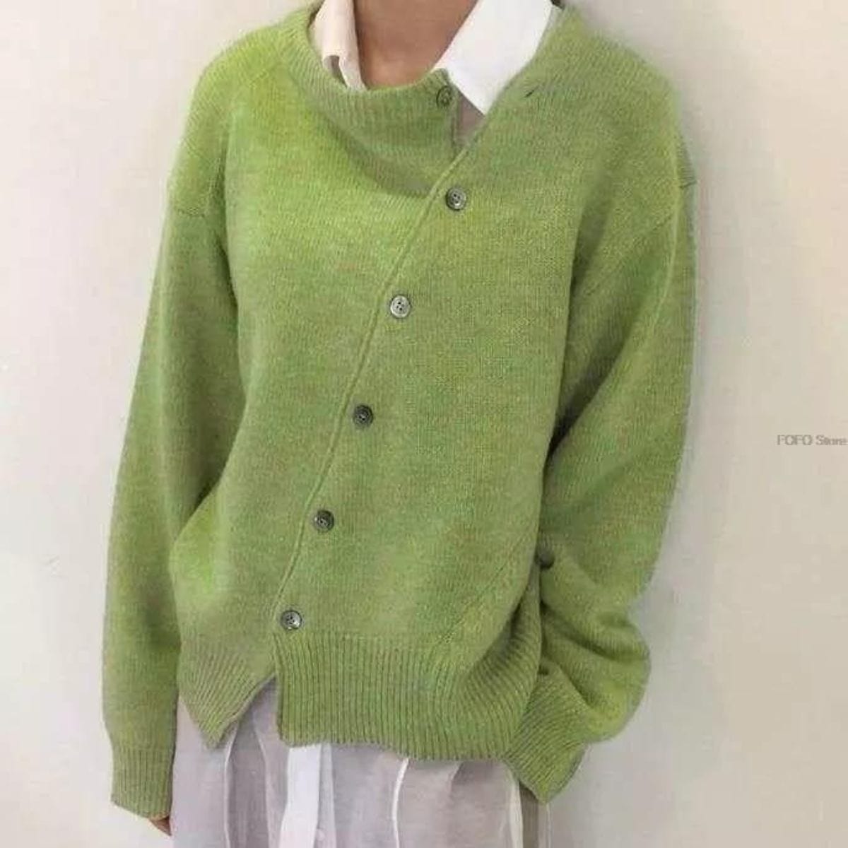 Runa | Hyggelig Knaplukket Cardigan