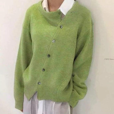 Runa | Hyggelig Knaplukket Cardigan