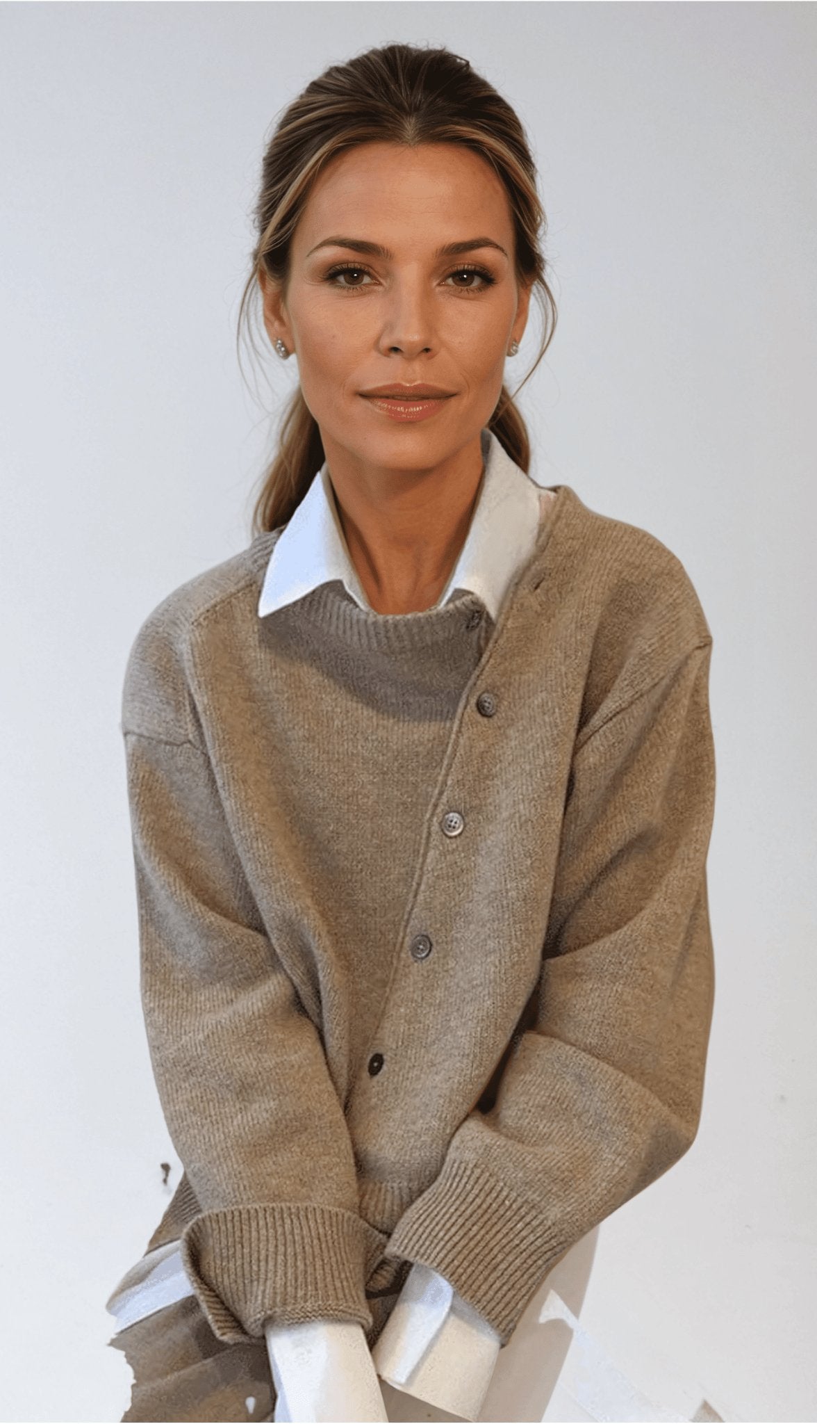 Runa | Hyggelig Knaplukket Cardigan