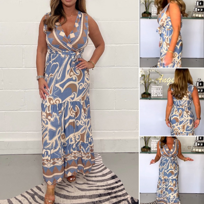 Megan | Boho Chic Maxikjole